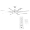 Wac Mocha XL 8-Blade Smart Ceiling Fan F-064